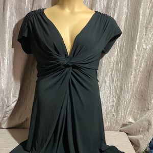 White House Black Market Dress Knotted Front Size 14P
